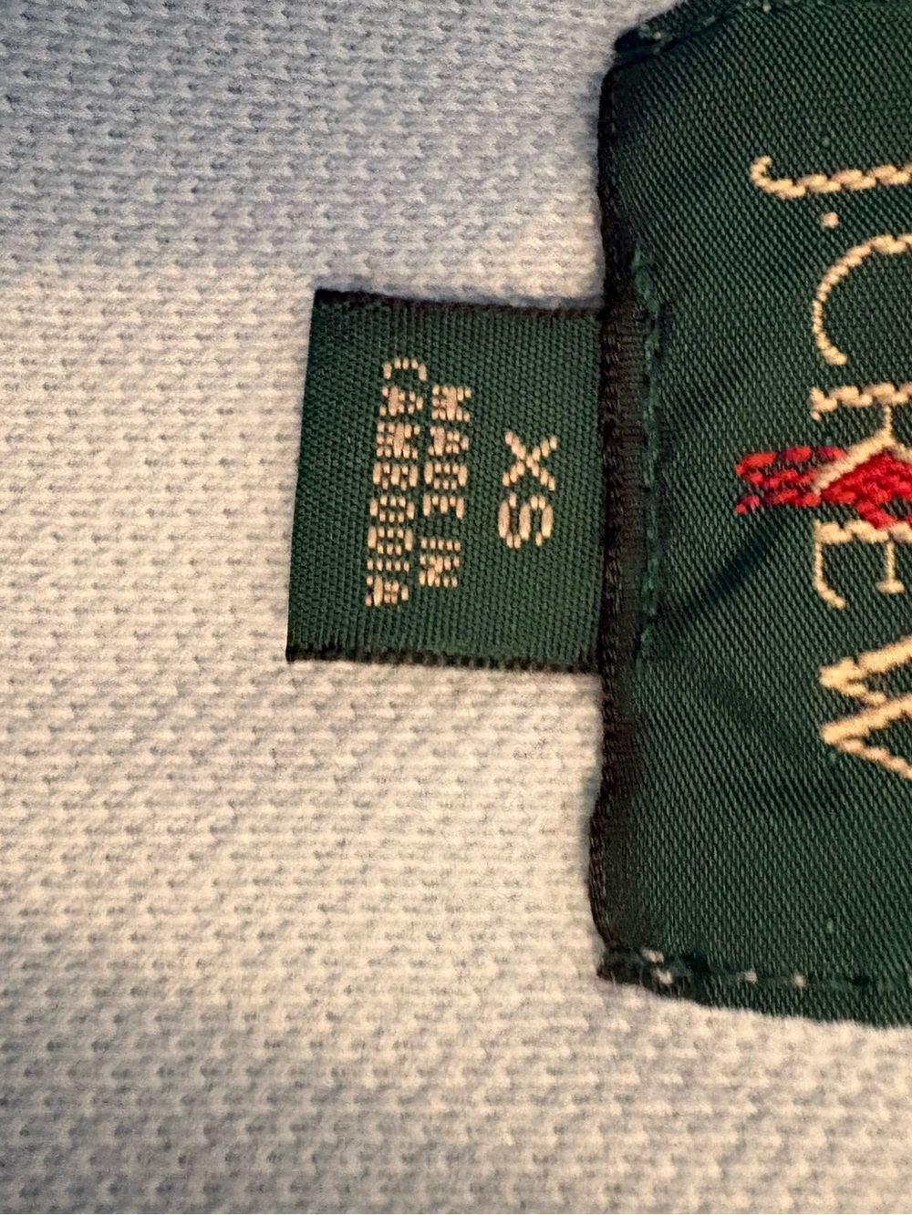 J Crew Classic Men's Polo Shirt - Light blue - Picture 3 of 3